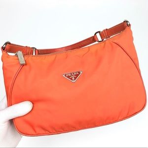 AUTHENTIC 
Prada Nylon Tessuto Shoulder Bag